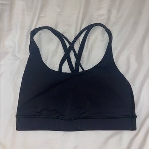 Lululemon Energy Bra (Black) Size: 2